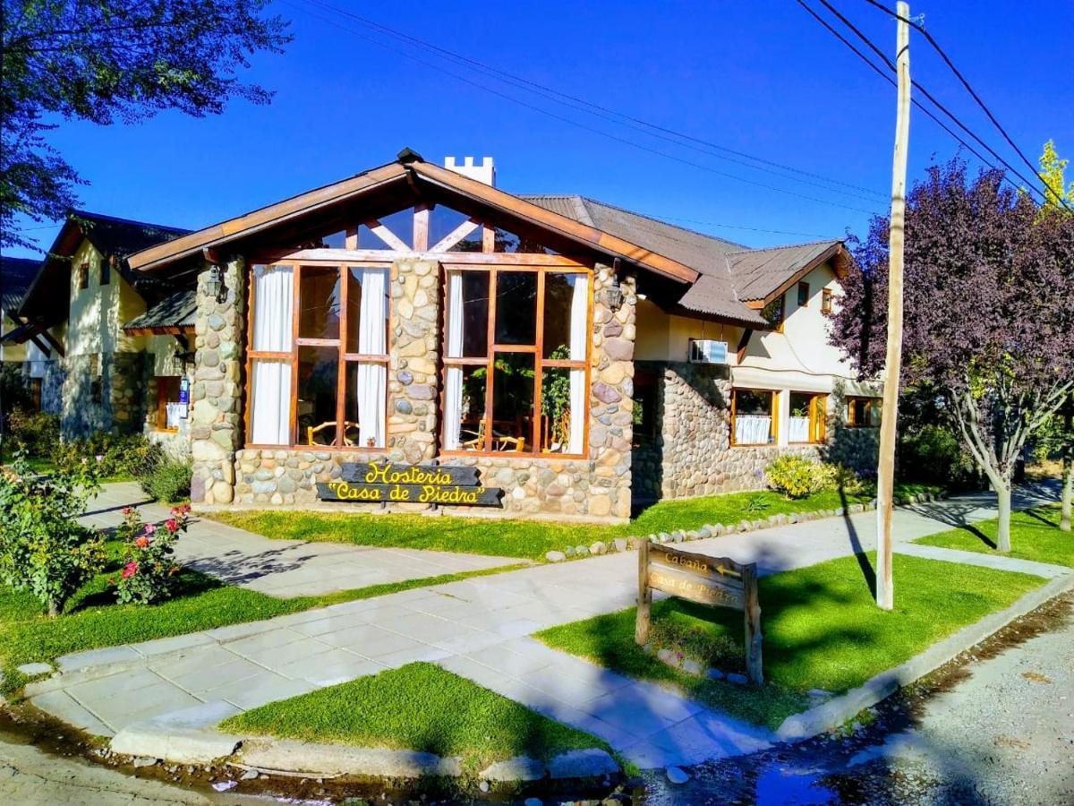 Hotel Y Cabanas Casa De Piedra Trevelín Eksteriør billede