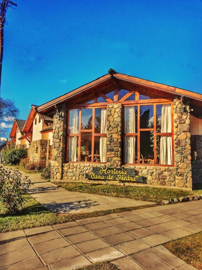 Hotel Y Cabanas Casa De Piedra Trevelín Eksteriør billede